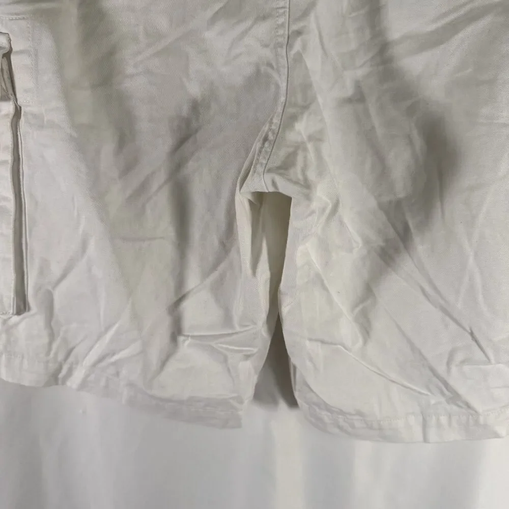 Polo Ralph Lauren Cargo Shorts Men's 32 White Relaxed Fit 100% Cotton 10